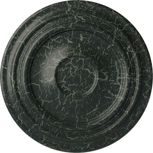 Ekena Millwork Traditional Ceiling Medallion (Canopies up to 5 1/2"), 24 3/8"OD x 1 1/2"P, Painted Turtle Crackle CM24TRPTC - main